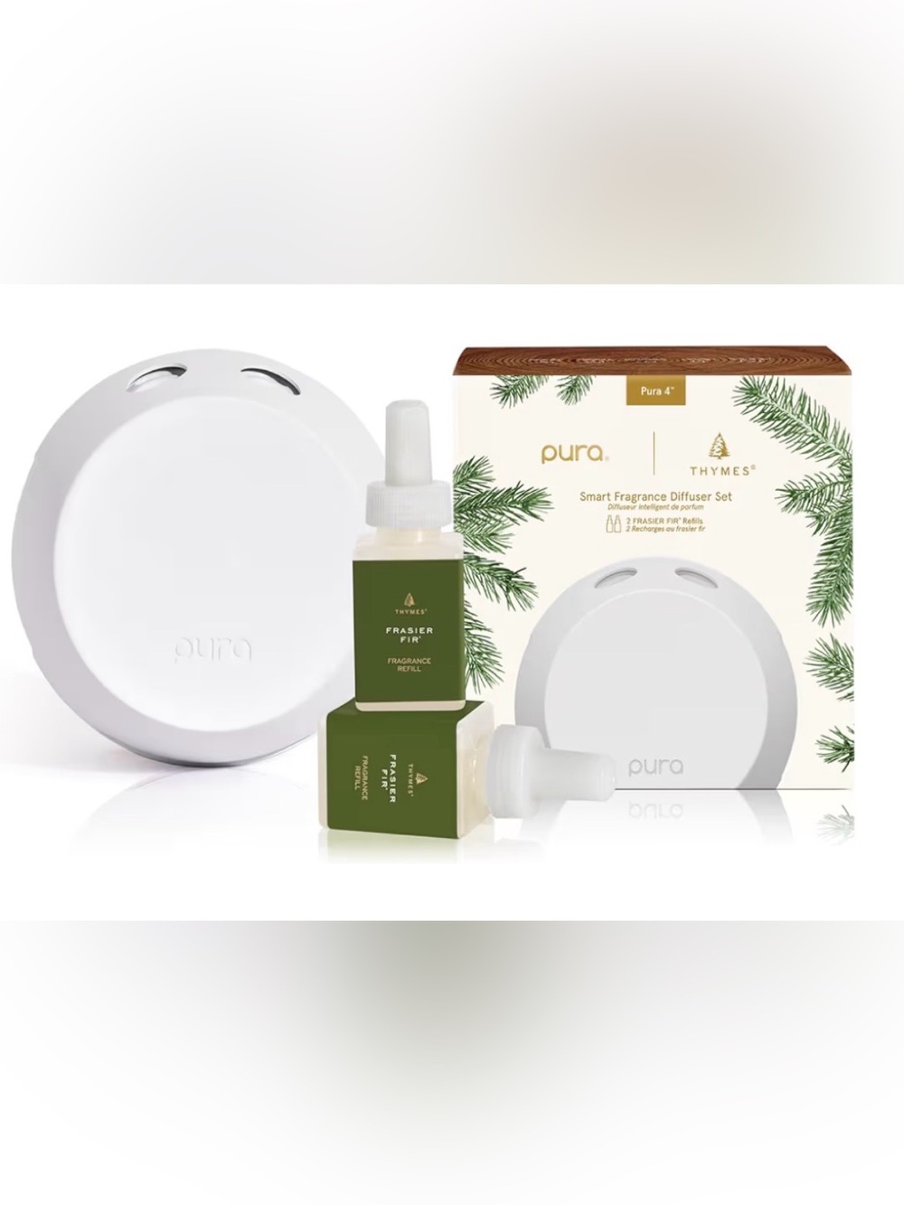 🔥ProMotion thymes Frasier Fir Pura 4 Smart Fragrance Diffuser Kit